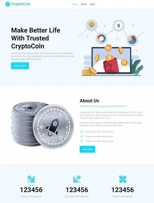 HTML5互联网金融理财网站模板 - Hope`Chen资源网