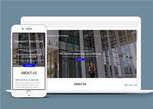 项目产品解决方案HTML网页模板下载 - Hope`Chen资源网