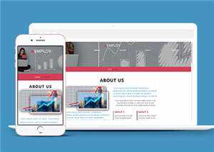 数据分析服务公司HTML网页模板下载 - Hope`Chen资源网