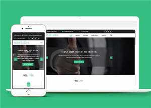 谈判团队展示网页HTML模板下载 - Hope`Chen资源网