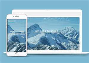 营销企业团队响应式网页模板 - Hope`Chen资源网
