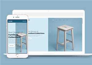 家居品牌公司响应式网页模板下载 - Hope`Chen资源网