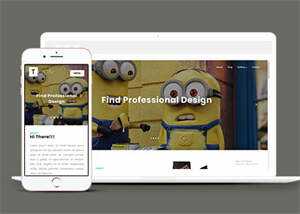 简约动画设计公司网站模板源码 - Hope`Chen资源网