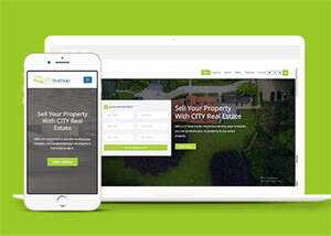 房地产销售中介网站模板源码下载 - Hope`Chen资源网