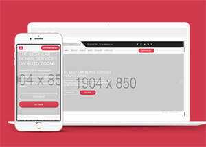 汽车配件销售网站模板下载源码 - Hope`Chen资源网