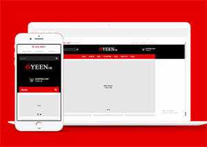 宽屏服装电子商务公司网站模板 - Hope`Chen资源网