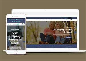 老年人养老保险HTML5网页模板下载 - Hope`Chen资源网