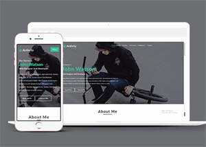 响应式自行车设计公司网站模板 - Hope`Chen资源网