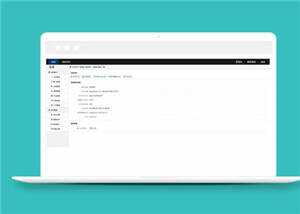 公司通用设计网站后台源码管理界面模板下载 - Hope`Chen资源网
