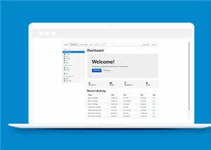 通用响应式Bootstrap后台源码模板下载 - Hope`Chen资源网