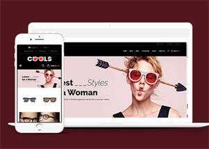 响应式眼镜网上商城HTML5模板 - Hope`Chen资源网