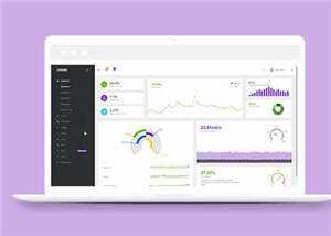 响应式简约后台管理源码模板下载 - Hope`Chen资源网