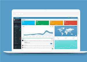 响应式简洁Bootstrap3后台源码模板下载 - Hope`Chen资源网