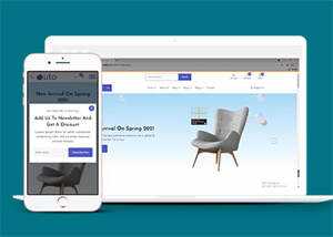 宽屏欧式家具电子商务网站模板 - Hope`Chen资源网