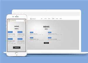 简约金融行业企业前端HTML网页下载 - Hope`Chen资源网