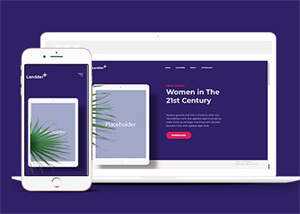 响应式电子书企业官网网站模板 - Hope`Chen资源网