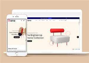 宽屏环保家具公司网站模板下载 - Hope`Chen资源网