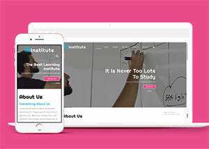 演讲口才培训公司网站模板 - Hope`Chen资源网