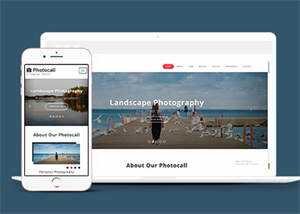 宽屏摄影机构网站模板下载 - Hope`Chen资源网