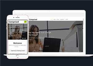 宽屏企业合作商务展示源码模板下载 - Hope`Chen资源网