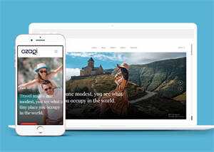 多用途的图文展示博客模板 - Hope`Chen资源网