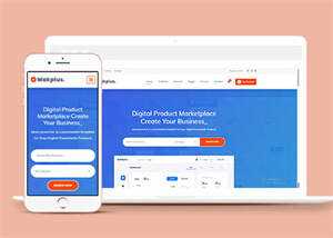 宽屏插件交易网站HTML5模板 - Hope`Chen资源网