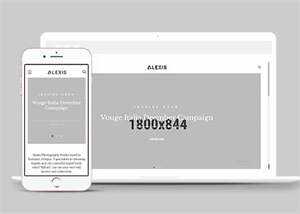 简洁大气摄影作品展示网站模板 - Hope`Chen资源网