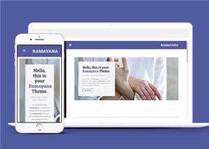 宽屏企业产品信息响应式网站模板下载 - Hope`Chen资源网