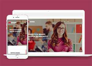 响应式教育机构学校HTML5模板 - Hope`Chen资源网