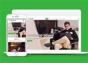 大气创新企业宽屏网站模板下载 - Hope`Chen资源网