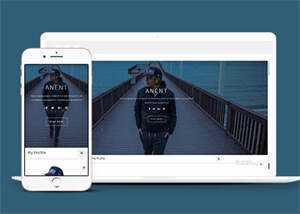 大气网页设计单页类网站模板 - Hope`Chen资源网