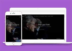 美国律师事务所企业网站模板源码 - Hope`Chen资源网