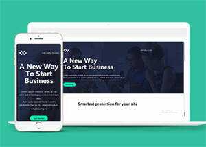 简洁数据挖掘分析网站模板下载 - Hope`Chen资源网