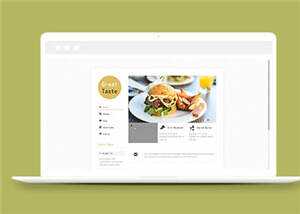 简洁快餐店源码模板下载 - Hope`Chen资源网