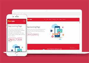 响应式手机购物APP网站模板下载 - Hope`Chen资源网