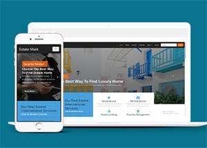 公寓投资企业html网站模板下载 - Hope`Chen资源网