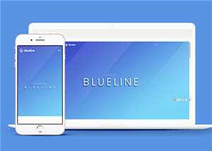宽屏在线信息展示响应式网页模板下载 - Hope`Chen资源网