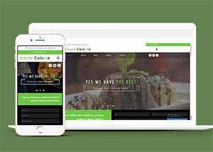 响应式烹饪厨师网站模板下载 - Hope`Chen资源网