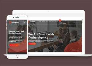 web软件应用开发公司网站模板 - Hope`Chen资源网