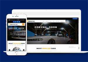 二手豪车销售官网网站模板下载 - Hope`Chen资源网