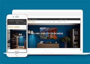 室内装修设计类网站静态模板 - Hope`Chen资源网