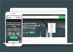 简约新能源技术公司源码模板下载 - Hope`Chen资源网