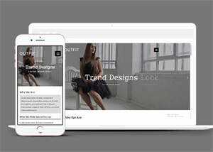 世界服装品牌时尚网站模板下载 - Hope`Chen资源网