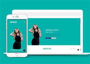 宽屏互联网设计类公司网站模板 - Hope`Chen资源网