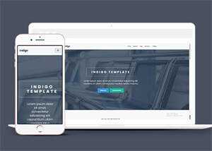 宽屏大气公司团队官网模板下载 - Hope`Chen资源网