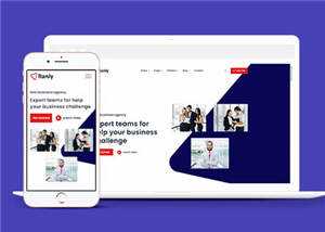 大气商业服务公司网站模板源码下载 - Hope`Chen资源网