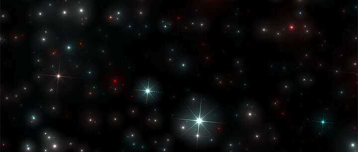 html5 canvas全屏酷炫星光闪烁3D视差背景动画特效 - Hope`Chen资源网