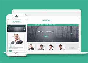 宽屏绿色环保外贸服务公司模板 - Hope`Chen资源网