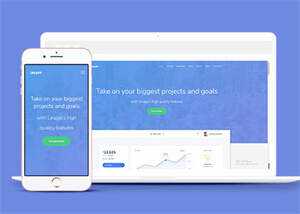 互联网云平台公司网站模板源码 - Hope`Chen资源网