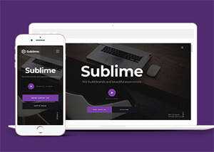 黑色大气设计企业CSS3模板下载 - Hope`Chen资源网